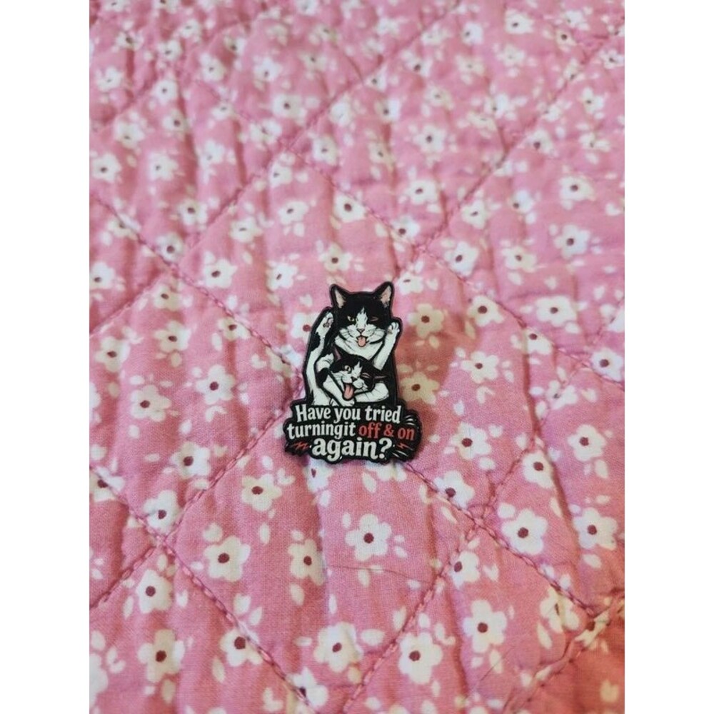 Cute enamel metal pin brooch